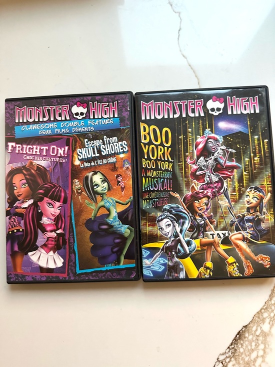 Universal Other - Monster High: Boo York, Boo York, Fright on, Escape from scull shores DVD set